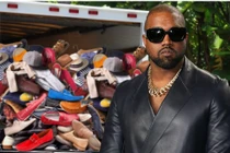 Kanye West mang theo 500 đôi giày rời khỏi nhà Kim Kardashian