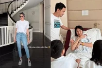 Tăng Thanh Hà tái xuất sau sinh lần 3, vóc dáng nuột khó tin