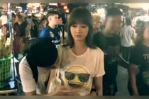 Sự thật clip Trấn Thành “sàm sỡ” vòng 1 Hari Won giữa chợ