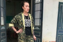 Suýt “ngất” vì tạo hình xã hội đen của Vân Dung trong Người phán xử