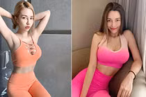 Hot girl mặc đồ tập khoe thân hình đồng hồ cát đẹp mê mẩn 