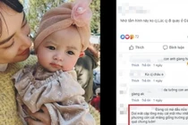 Xôn xao hình ảnh được cho là con gái của Nhã Phương?