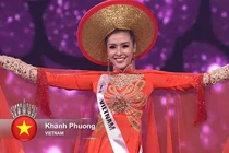 Khánh Phương lọt Top 25 Hoa hậu Siêu quốc gia dù đi trễ 10 ngày
