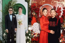 Cùng ngày ăn hỏi, cô dâu Phương Oanh - Vũ Ngọc Anh ai xinh hơn?