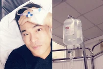 Minh Quân phải nhập viện cấp cứu vì làm việc quá sức