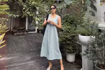 Bí quyết lên đồ giấu bầu đỉnh cao của Tăng Thanh Hà