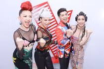 Thu Minh mặc “độc” đi ghi hình cùng Tóc Tiên, Đông Nhi