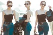 Ngọc Trinh khoe ba vòng quyến rũ, gợi cảm không ai bằng