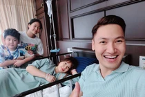 Vợ Mạnh Trường hạ sinh nhóc tỳ thứ 3