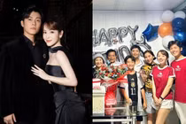 Gin Tuấn Kiệt lộ diện bên Puka trong sinh nhật mẹ vợ, chuẩn "rể quý"