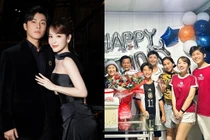 Gin Tuấn Kiệt lộ diện bên Puka trong sinh nhật mẹ vợ, chuẩn "rể quý"