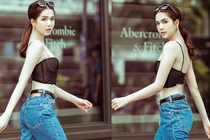 Mất vòng eo 56 cm, Ngọc Trinh vẫn khiến cánh mày râu ngơ ngẩn