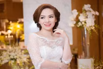 Bà mẹ 2 con Đan Lê xinh đẹp làm cô dâu