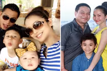 Sao Việt khéo chiều con riêng của một nửa