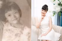 Ảnh hiếm của nghệ sĩ Vân Dung hồi nhỏ, chứng tỏ dậy thì thành công