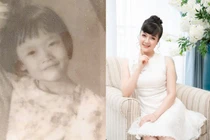 Ảnh hiếm của nghệ sĩ Vân Dung hồi nhỏ, chứng tỏ dậy thì thành công