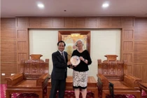 Lãnh đạo LHHVN tiếp Trưởng đại diện tổ chức BftW chào kết thúc nhiệm kỳ