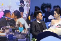 Hương Giang - Matt Liu khoá môi cực ngọt giữa sự kiện