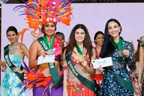 Giọng hát ngọt giúp Hà Thu giành Huy chương đồng tại Miss Earth 2017