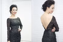 Hoa hậu Ngọc Diễm gợi cảm đi chấm thi nhan sắc