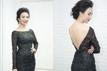 Hoa hậu Ngọc Diễm gợi cảm đi chấm thi nhan sắc