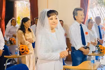 Bất ngờ ảnh lễ cưới của danh ca Hương Lan tại nhà thờ