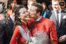 Phản ứng của tình cũ khi xem ảnh đám cưới Hoàng Oanh