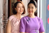 Hồng Diễm nhắn gửi lời yêu thương tới NSND Thu Hà