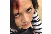 Diễn viên Thu Quỳnh bị đánh dã man trong "Người phán xử tiền truyện"