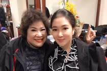 Nguyễn Thị Huyền bất ngờ xuất hiện ở hậu trường Táo Quân 