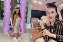 Ngọc Trinh nghi dùng đồ fake, tình địch 2 tay 2 nhẫn kim cương