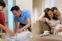 Đàm Thu Trang sinh con gái cho Cường Đô la