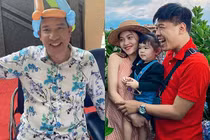 Quang Thắng bị fan đội bóng lên đầu, Trung Ruồi vui bên vợ con