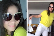 Lộ bụng to bất thường, Thu Minh mang bầu?