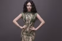 Ngắm Lại Hương Thảo diện đầm dạ hội chung kết Miss world