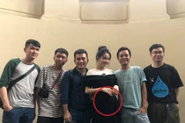 Nhã Phương mặc xinh nhưng khó che bụng to lùm lùm