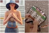 Hồ Ngọc Hà bất lực nhìn túi 100 triệu bị giẫm đạp như đồ chợ