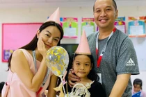 Phạm Quỳnh Anh - Quang Huy hội ngộ mừng sinh nhật con