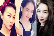 Những khoảnh khắc tự sướng cực đáng yêu của sao Việt