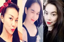 Những khoảnh khắc tự sướng cực đáng yêu của sao Việt