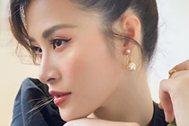 Đông Nhi xinh đẹp, thần thái đỉnh cao khi mang bầu 5 tháng