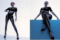 Tóc Tiên mặc bodysuit xuyên thấu quằn quại, ảnh chụp lén thế nào?