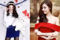 Ngắm phong cách Giáng sinh đẹp thôi miên của sao Việt