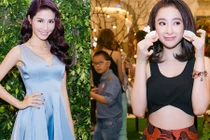 Diễm My 9X đọ vẻ quyến rũ cùng Angela Phương Trinh 