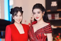 Á hậu Huyền My - MC Mai Ngọc đọ sắc vóc quyến rũ 