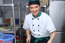 Quý ông showbiz đáng yêu khi đảm đang trổ tài đầu bếp