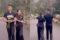 Lệ Quyên tay trong tay tình trẻ Lâm Bảo Châu ở Côn Đảo