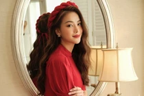 Hoa hậu Phương Khánh đẹp rực rỡ trong bộ ảnh đón xuân