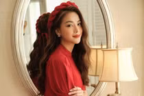 Hoa hậu Phương Khánh đẹp rực rỡ trong bộ ảnh đón xuân