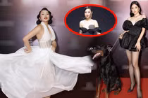 Phương Nga dắt chó triệu đô đi sự kiện không bằng người mẫu lộ hàng